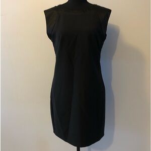 Women’s Rinascimento Black Sheath Open Back dress size s
